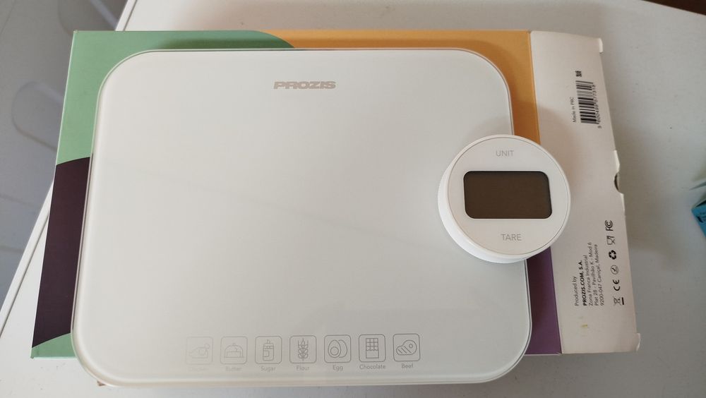 Balança cozinha sem pilha Prozis