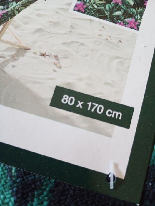 Ręcznik kąpielowy plażowy