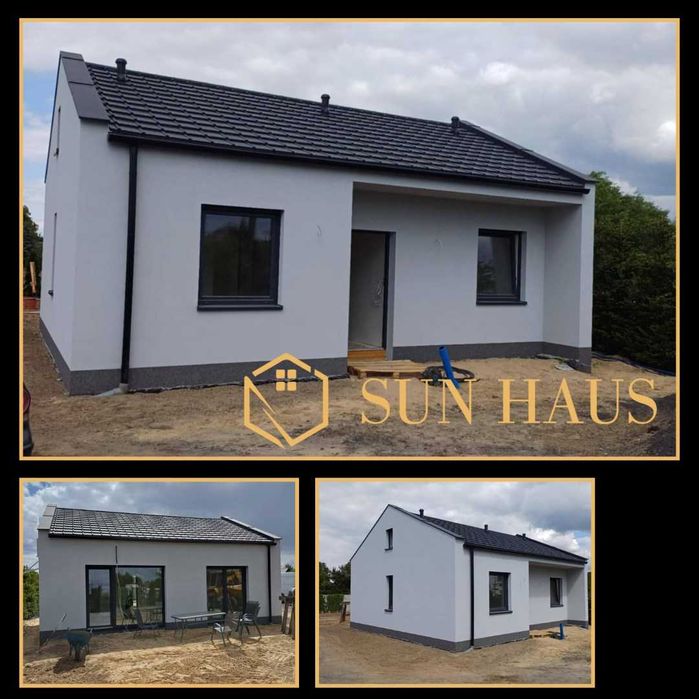 Dom modułowy całoroczny 240000 zł brutto 3 sypialnie + salon