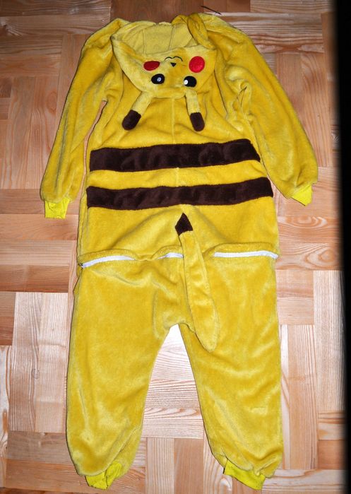 26^ pokemon Pikachu puchaty strój piżama przebranie  42/44