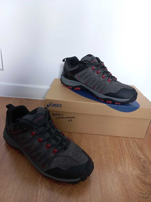 Męskie buty trekkingowe Merrell Crosslander r. 47 | STAN JAK NOWE! Turystyczne