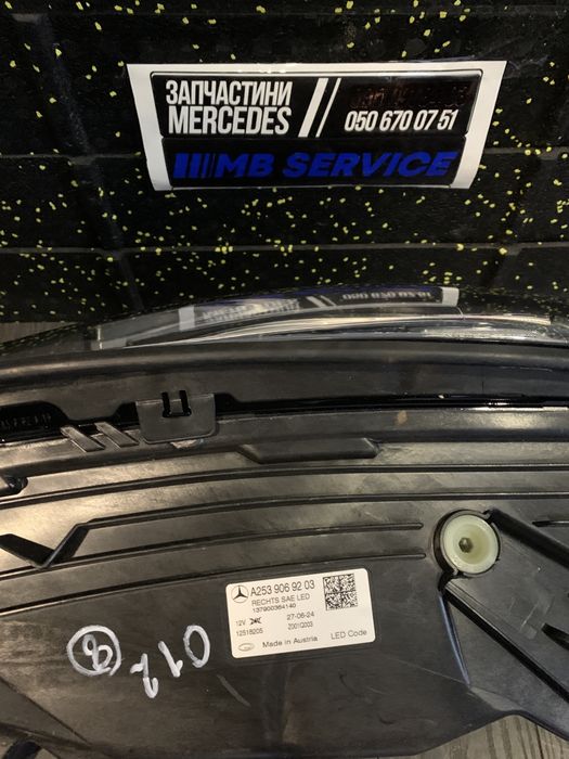 glc 253 фара a2539069203 Led high performance америка