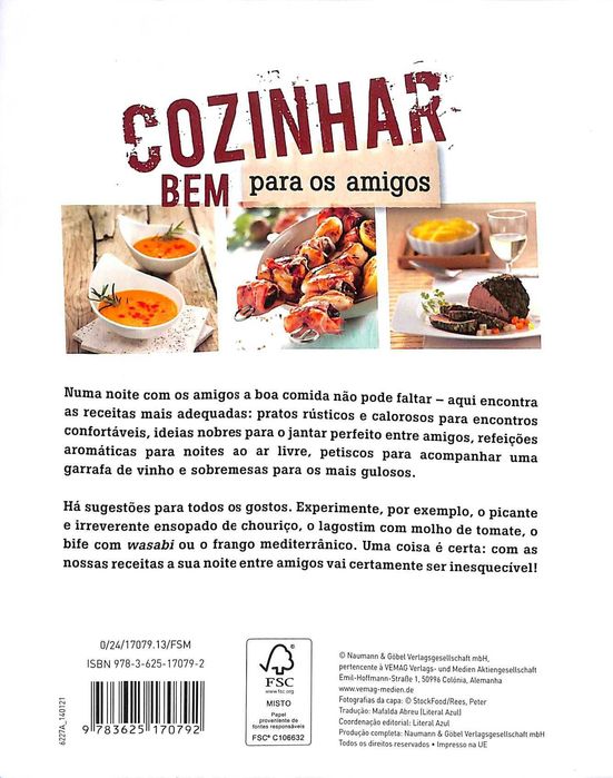 "Cozinhar bem para os amigos" [Novo]
