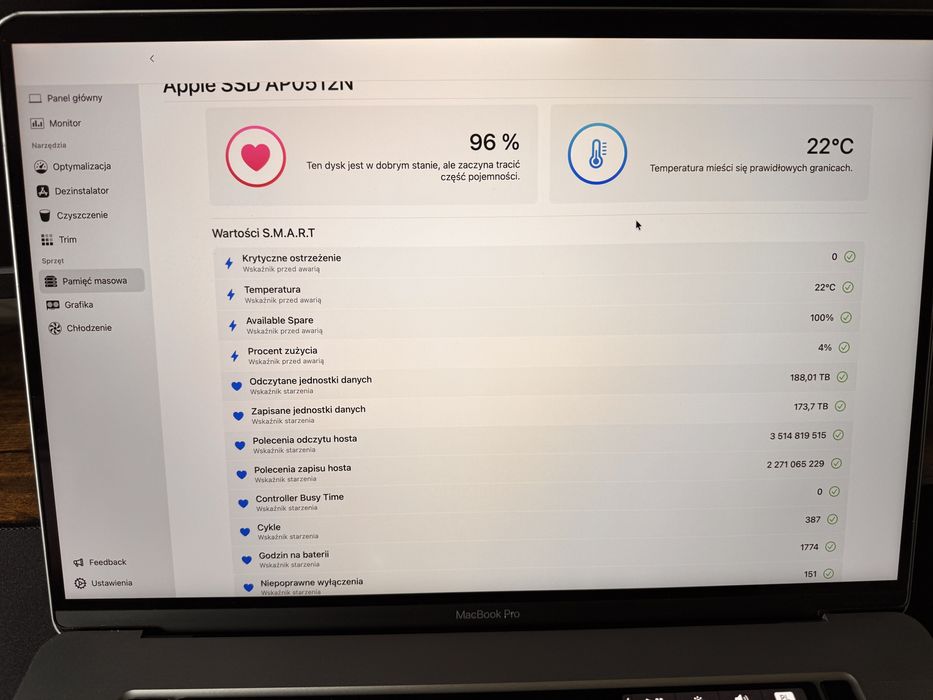Macbook pro 16 2019 a2141 16/512 i7 radeon 5300m