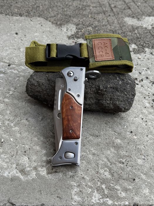 Код 710 Складний ніж АК викидний мисливський складной тактичний