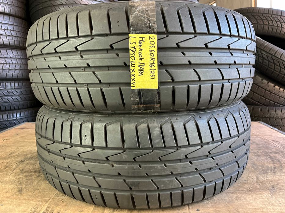 LS1750 Літні шини 205/60r16 Hankook Ventus S1 evo2 пара резина р16