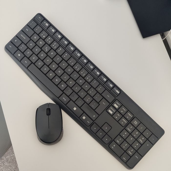 Rato + Teclado sem fios  + Tapete Rato