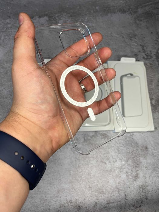 Чохол Clear Case MagSafe + Animation для iPhone 13 13 Pro Max Айфон