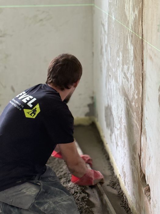 Швидко сохне‼️Стяжка ВИЩОЇ ЯКОСТІ‼️Напівсуха/Суха стяжка підлоги