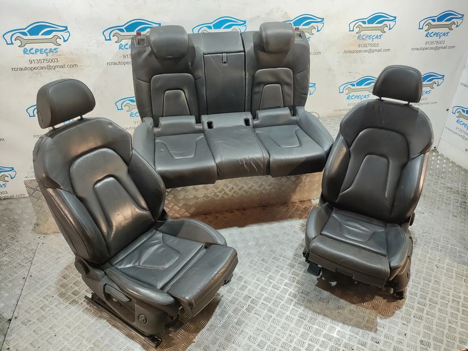 Conjunto Bancos Pele Audi A5 8T 8T3 Coupe S Line S-Line 3 Portas