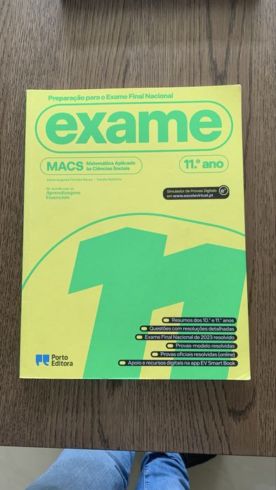 Livros de exames 12° e 11°