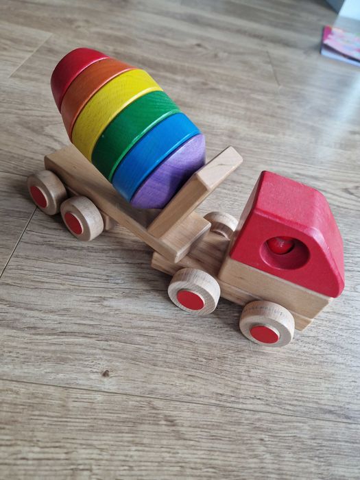 Drewniana betoniarka Tarnawa