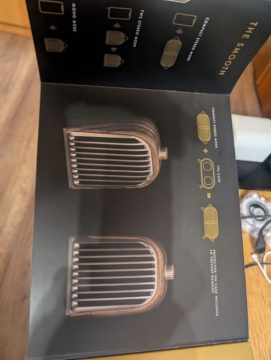 Głośnik mobilny SBS Jaz Smooth 2w1 Brązowy