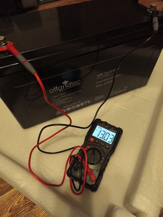 AGM Аккумулятор Offgridtech 122ah 20HR 12v  (глубокий розряд)