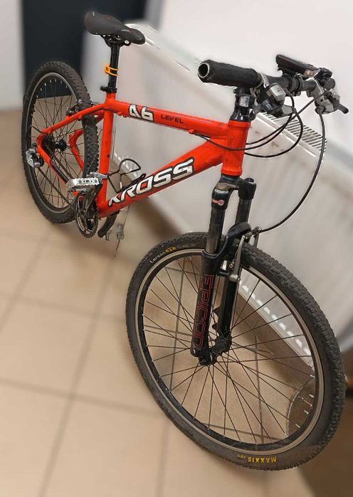 Rower górski Kross AB Level rama 17" koła 26" 24 biegi amortyzator Epicon  TWÓJ Lombard Bytom