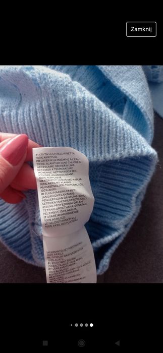 Piękny krótki kardigan H&M