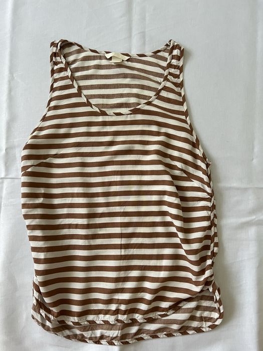 Майка блуза в полоску