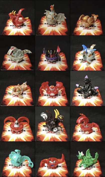 Вінтажні іграшки Бакуган/ Бакугани/ Bakugan Spin Master vintage toys