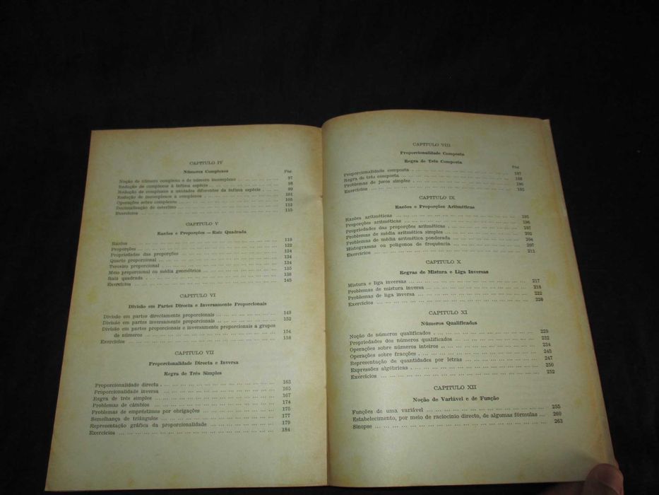 Livro Elementos de Cálculo Comercial 1965