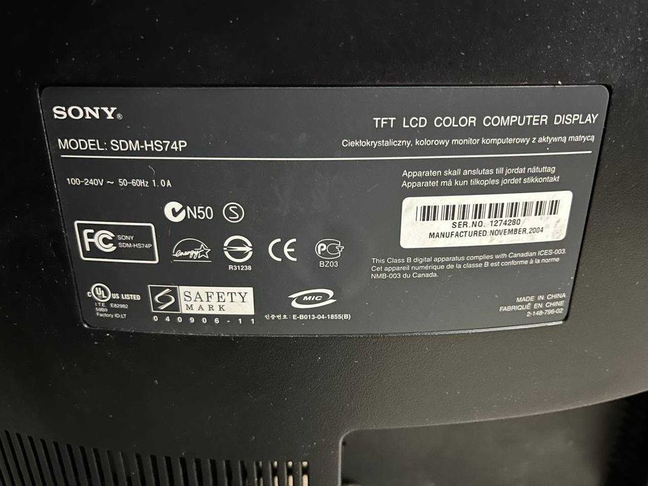 Монітор Sony SDM-HS74P