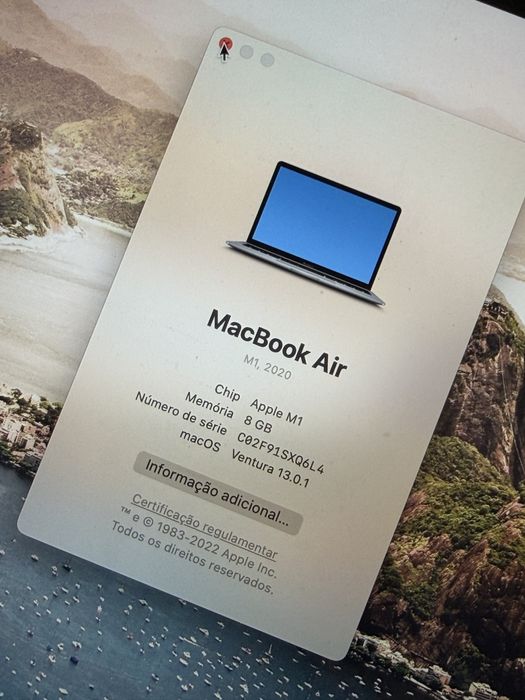 Vendo Macbook Air , M1 , 2020