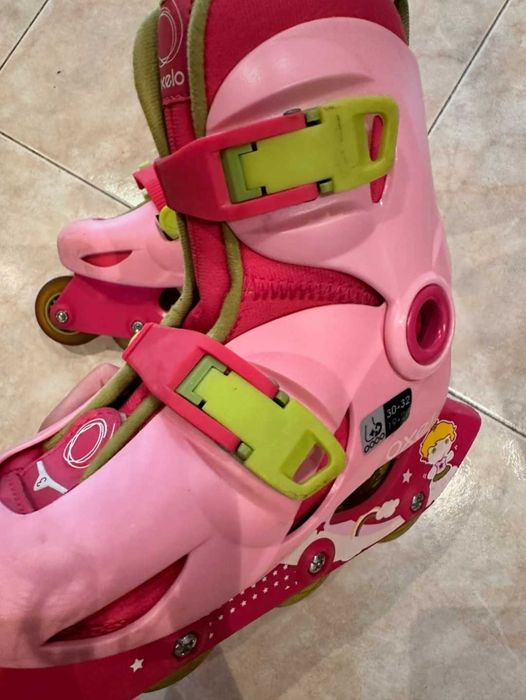 Patins Oxelo Rosa