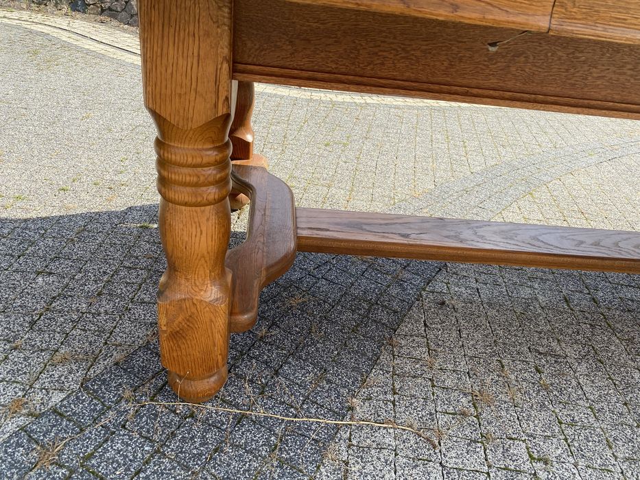 Stół dębowy rozkładany,duży 250cm 350cm