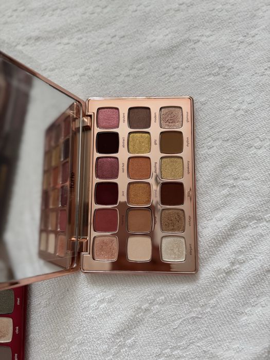 Tarte zestaw 2 palet cieni nude róż neutralne