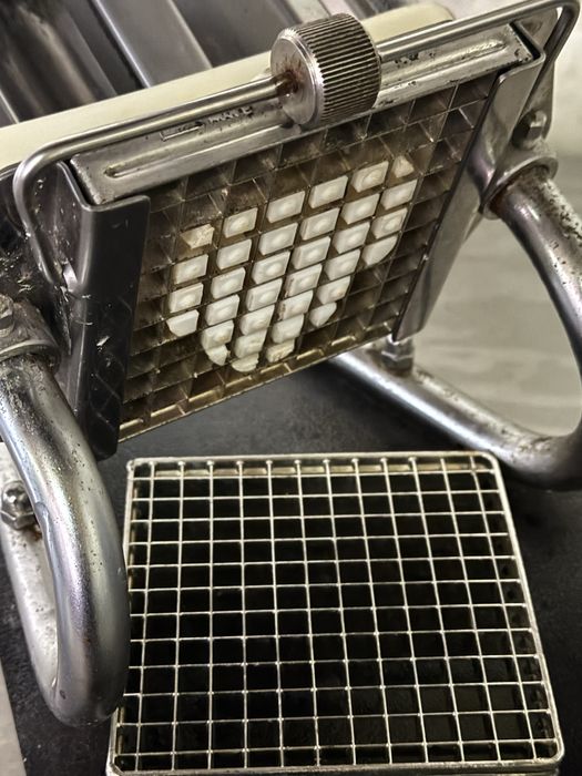 Maquina cortar batata industrial