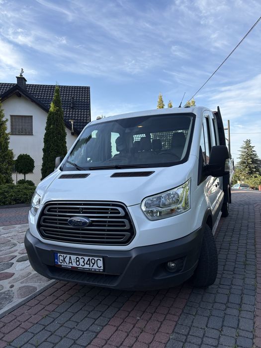 Ford Transit mk8 2.0 130km, 2018r. doka bygadówka 7 osob ,hak ,klima