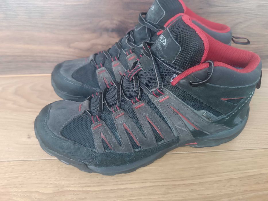 Ботинки берцы trekking Salomon X Mid goreTex 43 27.5 см Vietnam кожа