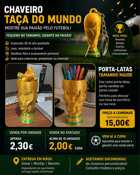 Chaveiro Taça do Mundo