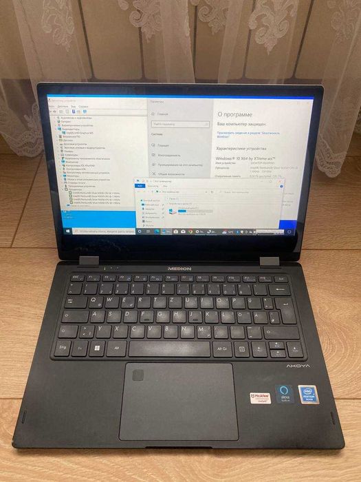 Ноутбук сенсорний Medion E3223 MD62437 (Pentium N5030, 8Gb, SSD 128Gb)