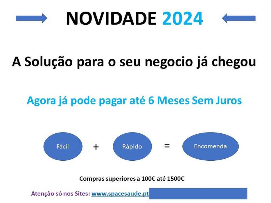 Analisador de bioressonância Agora 1500€  Entrada + 6X 249,99€ s/Juros