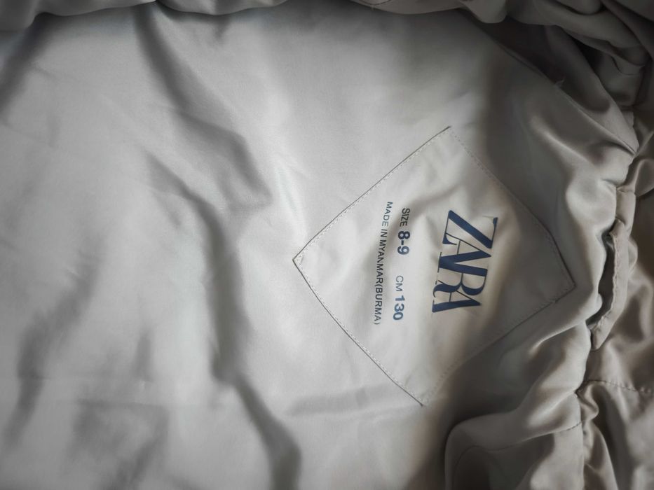 Пухова куртка Zara 8-9 років