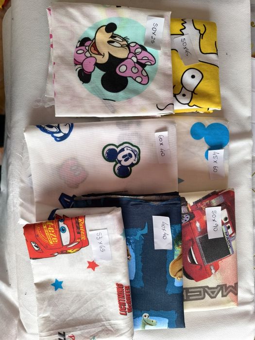 Retalhos vários padrões