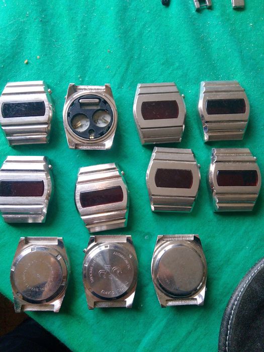 Zegarek LED - koperty Vintage NOS