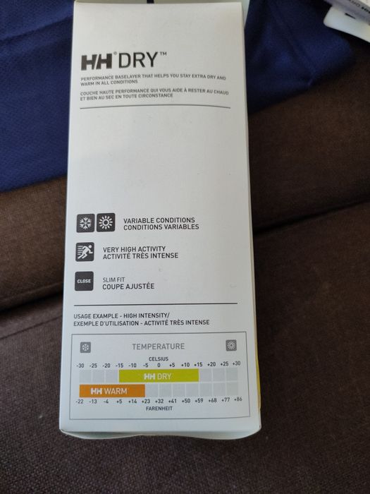 Męskie getry termoaktywne Helly Hansen  Dry rozmiar XL