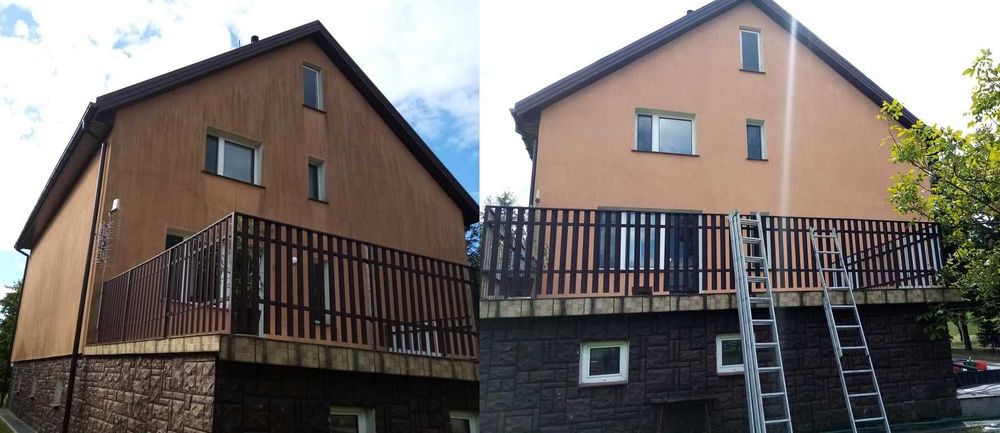 Mycie Czyszczenie - Kostki brukowej, Elewacji, Dachów, Ogrodzeń itp.