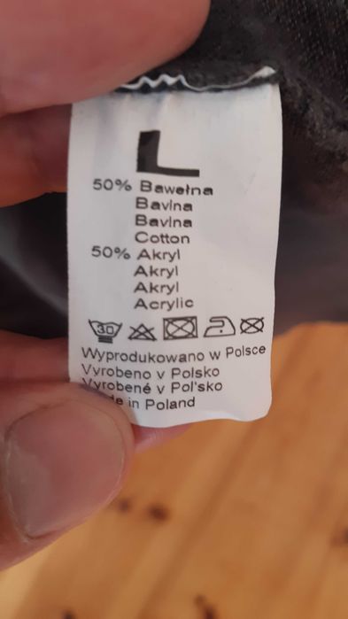 Sweter Kubenz Szary L