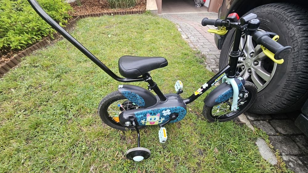 Rowerek rower Btwin Rower 500 Monsters Czarny 14 cali
