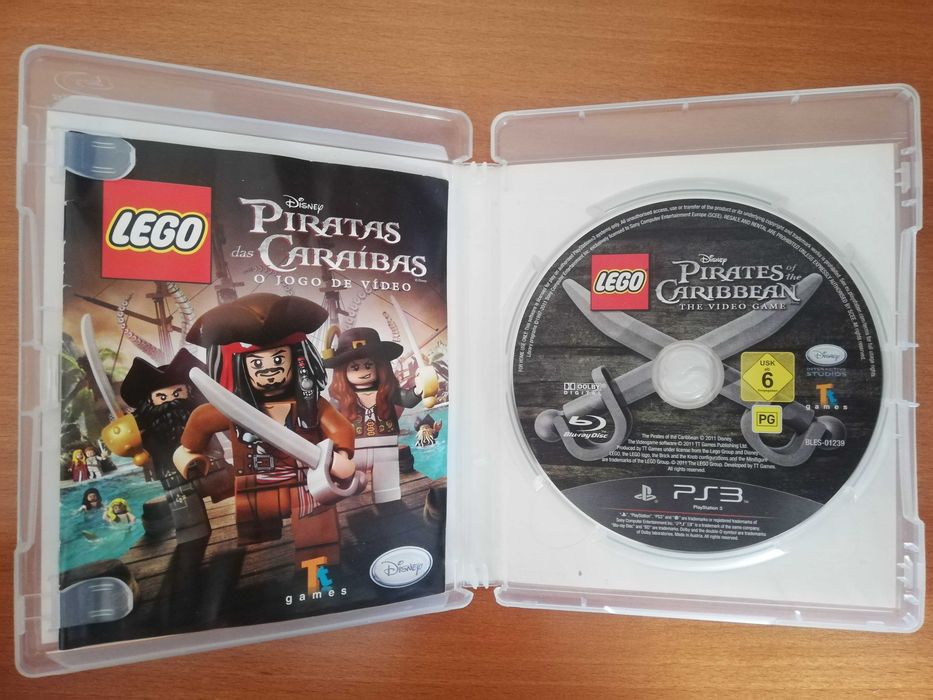 Lego Disney's Pirates of the Caribbean: The Video Game [PS3] - Caixa