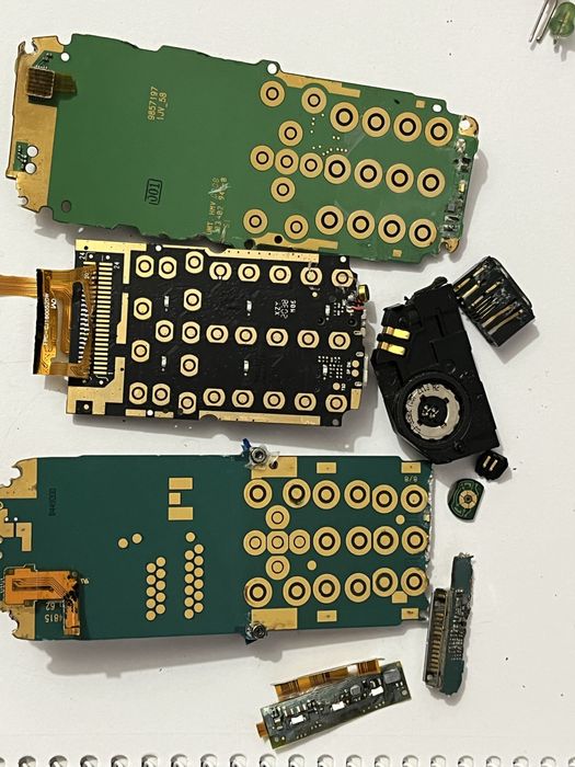 Лот радянських радіодеталей на аффінаж золота