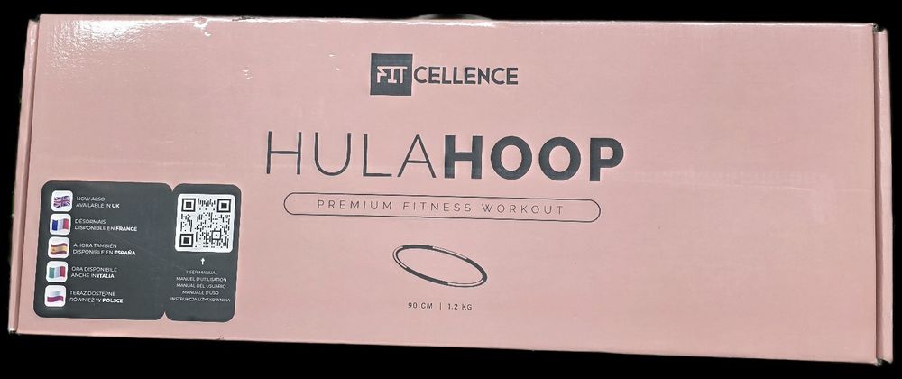 Hula Hop 1,2 kg, średnica 75-90 cm 5-6 części W029