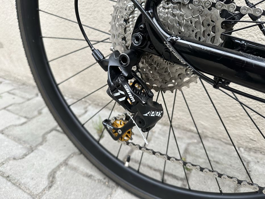 Rower Gravel Merida Silex 300 Sram Apex Vittoria FSA sztywe osie