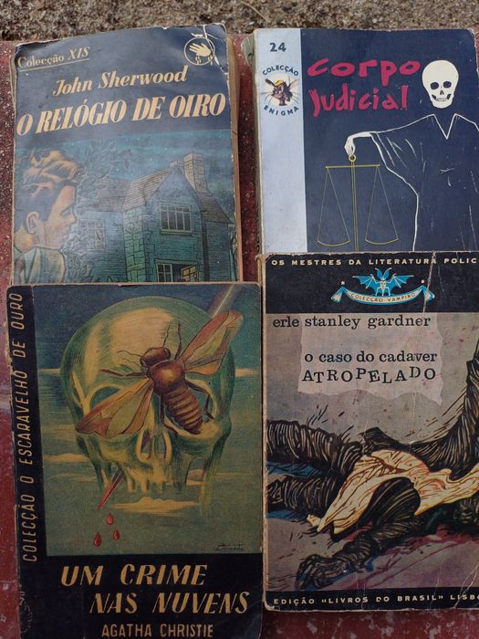 Livros usados xis , escaravelho, vampiro