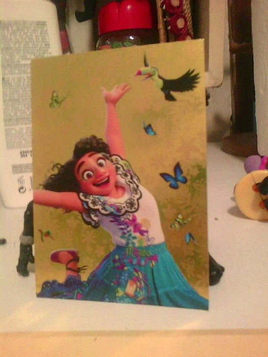 Disney encanto trading card dourada da Panini - oferta dos portes de envio