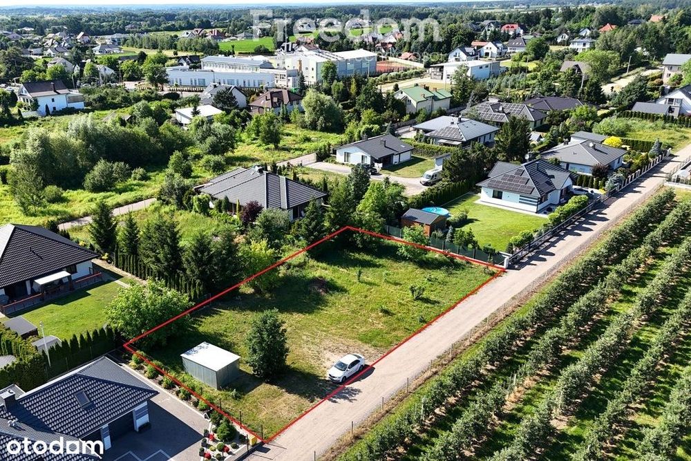 Działka budowlana Stok Lacki 1000 m2