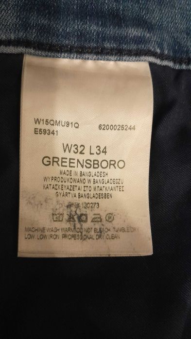 Jeansy Wrangler Greensboro 803