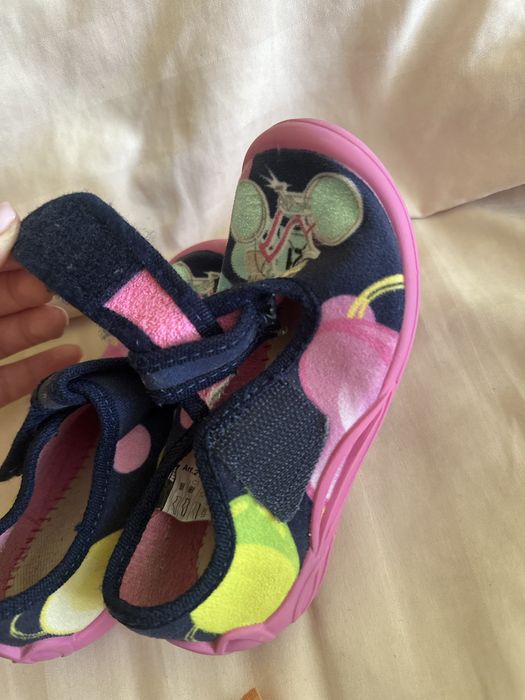 Тапочки в садочок для дівчинки 26 р